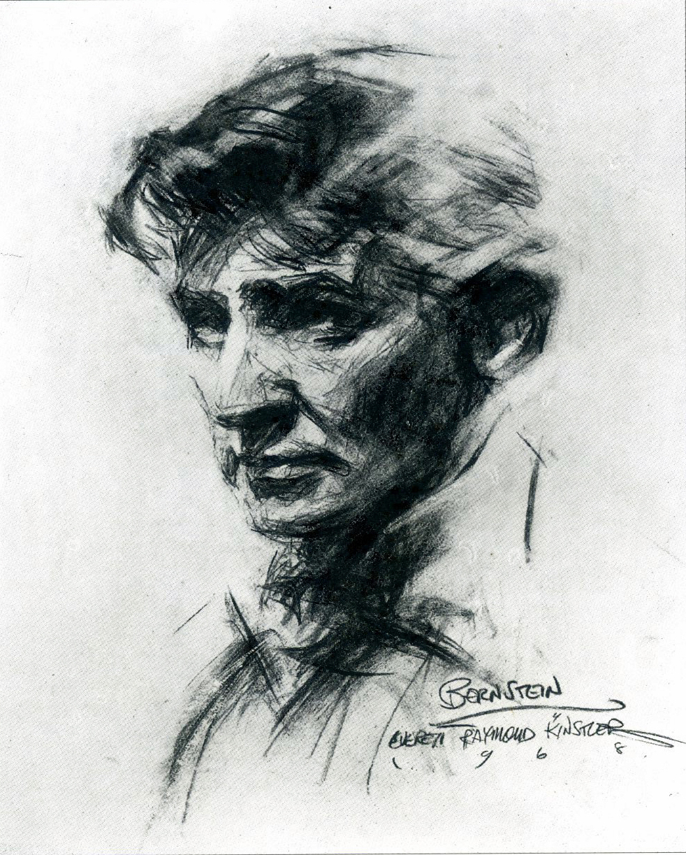 New-Art: Leonard Bernstein, By Everett Raymond Kinstler
