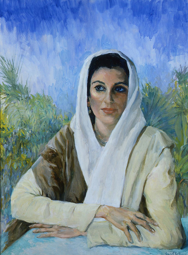 New-Art: Benazir Bhutto, By Doris Hope Lurot Betjeman